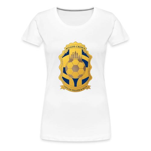 Riyadh Crown T Shirt, Modern Desert Pride Gift - Women's Premium T-Shirt