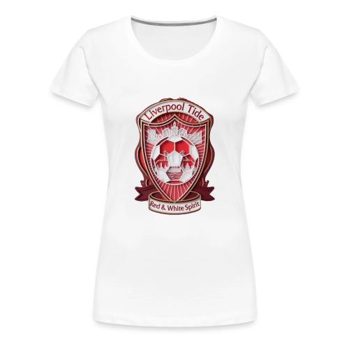 Liverpool Tide T Shirt, Soccer City Pride Gift - Women's Premium T-Shirt