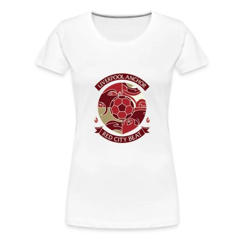 Liverpool Anchor T Shirt, Soccer City Pride Gift - Women's Premium T-Shirt