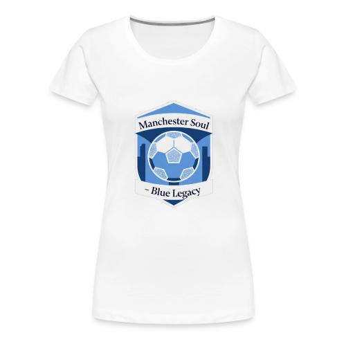 Manchester Soul Soccer City Emblem T Shirt, Gift - Women's Premium T-Shirt