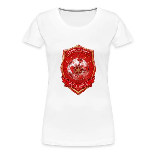 London is Red T Shirt, Football City Pride Gift - Women's Premium T-Shirt
