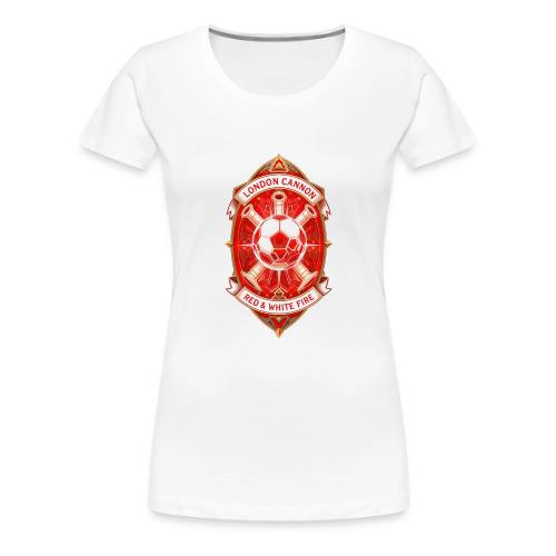 Red London Cannon T Shirt,Football City Pride Gift - Women's Premium T-Shirt