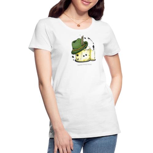 The hunter & the toilet paper - Women's Premium T-Shirt