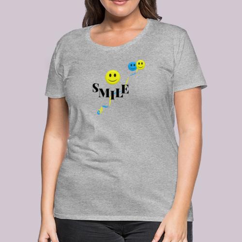 SMILE - Women's Premium T-Shirt