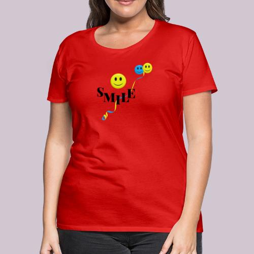 SMILE - Women's Premium T-Shirt