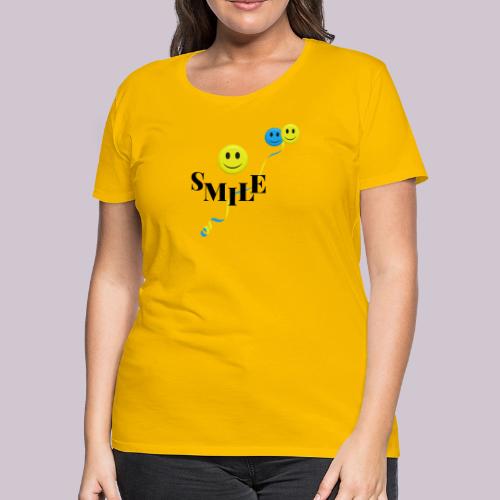 SMILE - Women's Premium T-Shirt