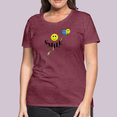 SMILE - Women's Premium T-Shirt