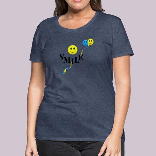 SMILE - Women's Premium T-Shirt