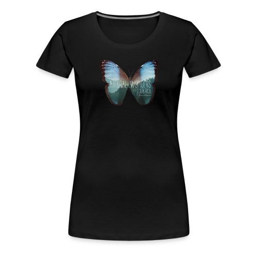 Butterfly_rainforest_3 - Women's Premium T-Shirt