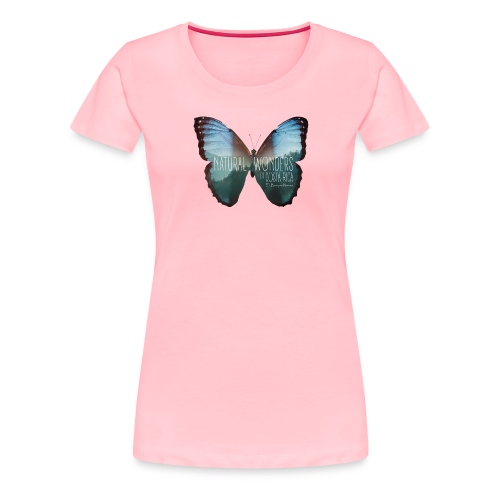 Butterfly_rainforest_3 - Women's Premium T-Shirt