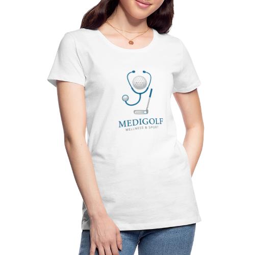 MEDIGOLF Wellness & Sport - Doctor Golf Gift Tee - Women's Premium T-Shirt