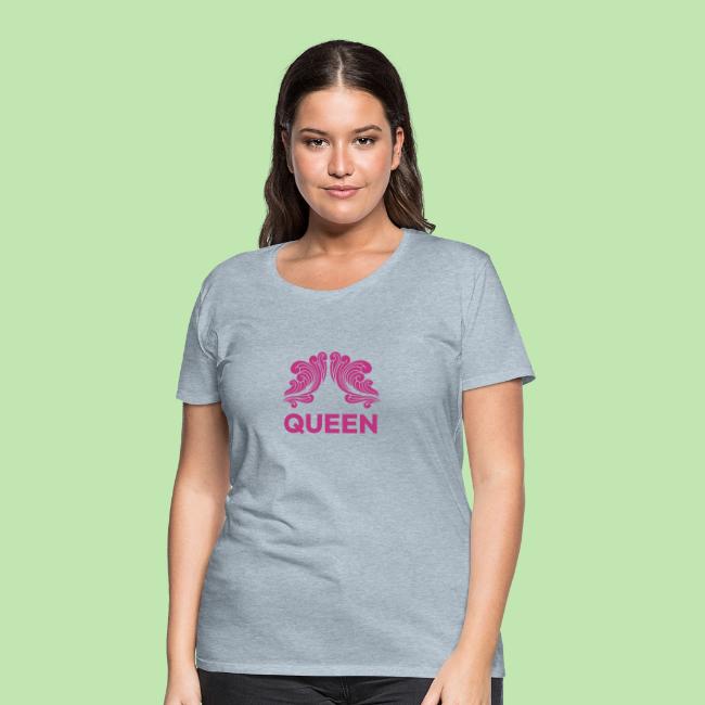 Queenlisse™ Signature Crown T-Shirt – Elegant