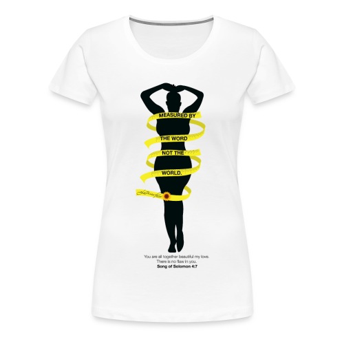 Measured By The Word - Women's Premium T-Shirt