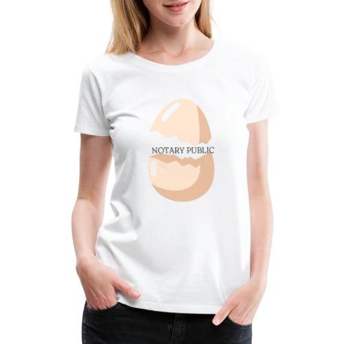 Easter Egg Notary - Women's Premium T-Shirt