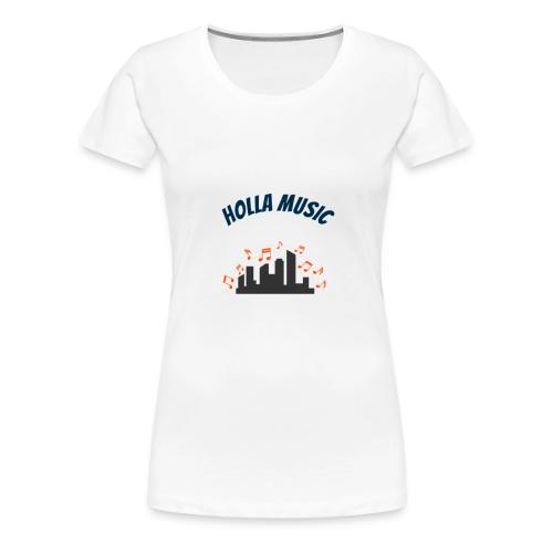 Holla Music - Women's Premium T-Shirt