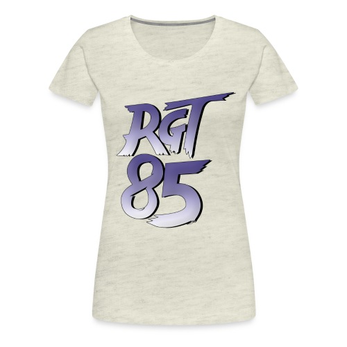 RGT 85 Logo - Women's Premium T-Shirt