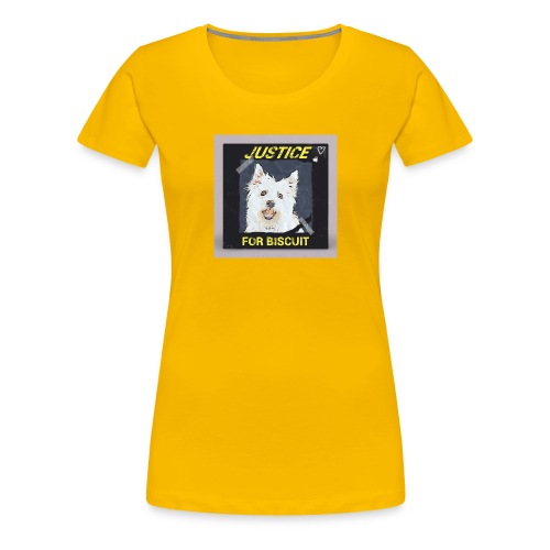 Justice For Biscuit - Women's Premium T-Shirt
