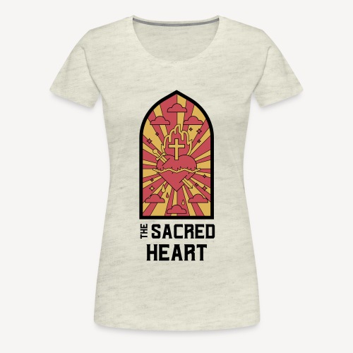 THE SACRED HEART - Women's Premium T-Shirt
