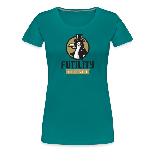 Futility Closet Logo - Color - Women's Premium T-Shirt