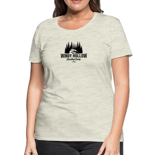 Windy Hollow Hunting Camp - LIGHT - Women's Premium T-Shirt