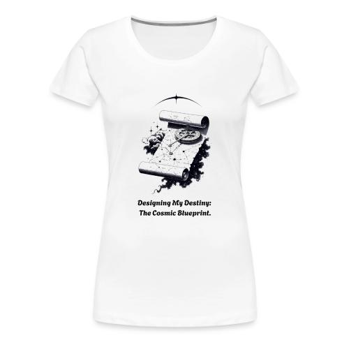 Cosmic Blueprint T-Shirt - Women's Premium T-Shirt