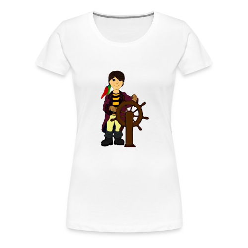 Alex the Great - Pirate - Women's Premium T-Shirt