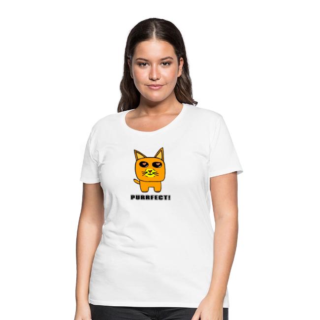 Amber Metakitten saying Purrfect