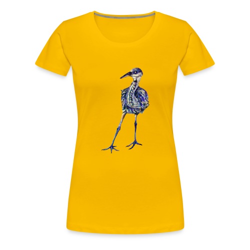 Blue heron - Women's Premium T-Shirt
