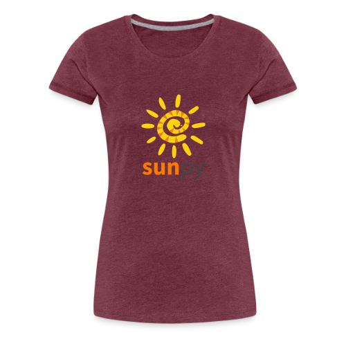 sunpy logo web - Women's Premium T-Shirt