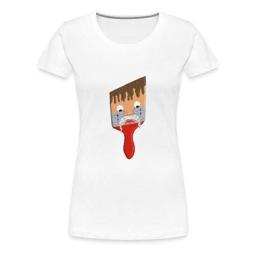 Sad Mr Bristles - Women's Premium T-Shirt