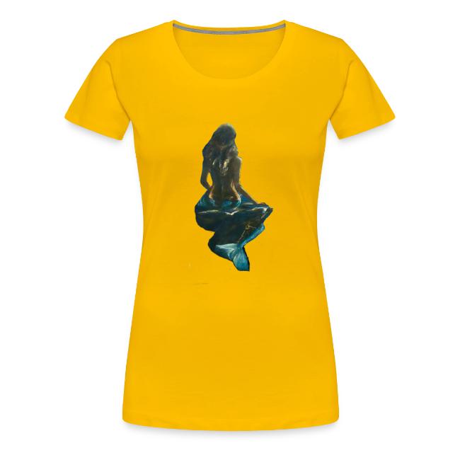 Midnight Mermaid on a rock