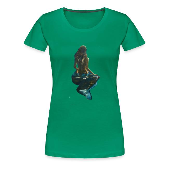 Midnight Mermaid on a rock