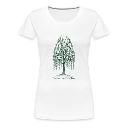 Easter Branches Bow Willow T Shirt, Easter Gift - Women's Premium T-Shirt