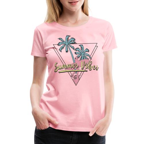 summer vibes - Women's Premium T-Shirt