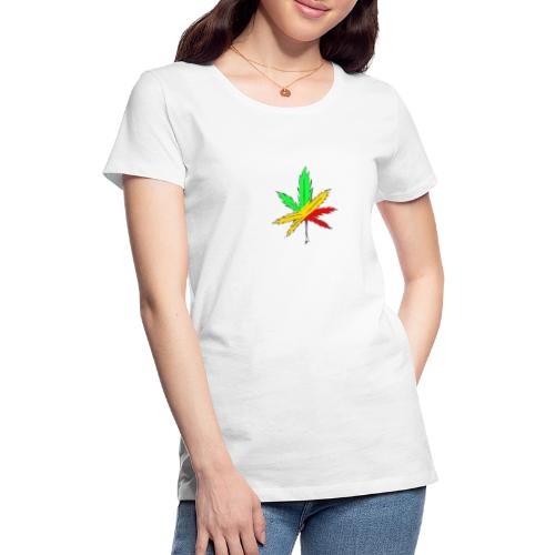 Rasta leaf - Women's Premium T-Shirt