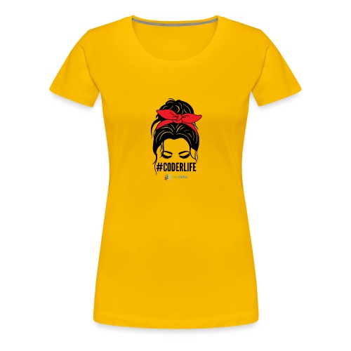 #CODERLIFE Shirts, Sweatshirts and Accesories - Women's Premium T-Shirt
