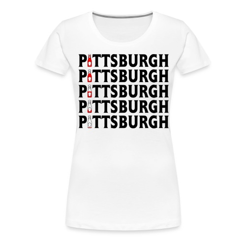 Pittsburgh (Ketchup) - Women's Premium T-Shirt