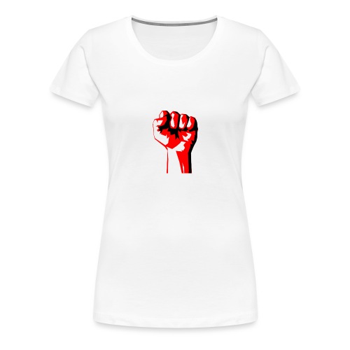 REEVVOLT fist MERCH - Women's Premium T-Shirt