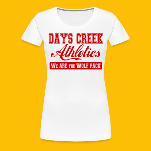 DC Athletics Red - Women's Premium T-Shirt
