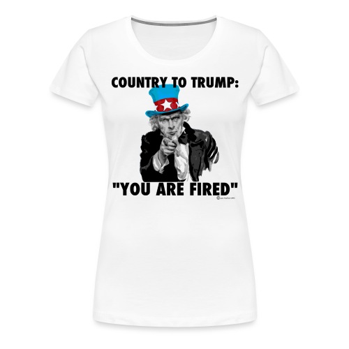 COUNTRY TO TRUMP - Women's Premium T-Shirt