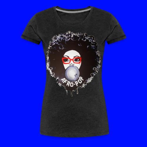 Afro pop_ - Women's Premium T-Shirt