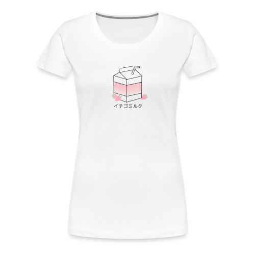 Strawberry Milk - Women's Premium T-Shirt