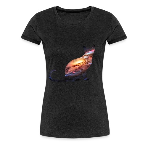 Space Cat - Women's Premium T-Shirt