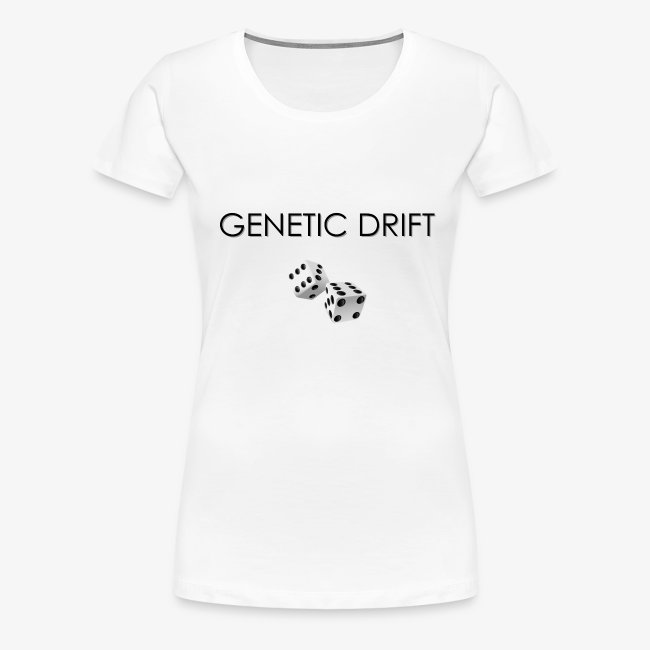 Minimalist design: genetic drift (light background