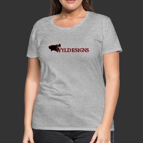 Wyldesigns Logo - Women's Premium T-Shirt