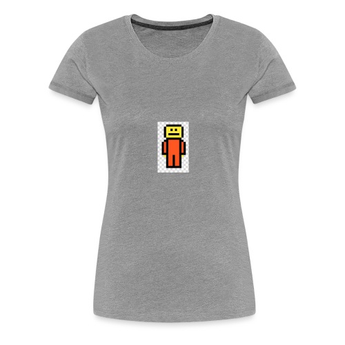 Pixel man[prison outfit] - Women's Premium T-Shirt