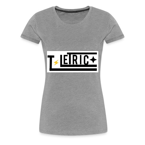 T-LETRIC Box logo merchandise - Women's Premium T-Shirt