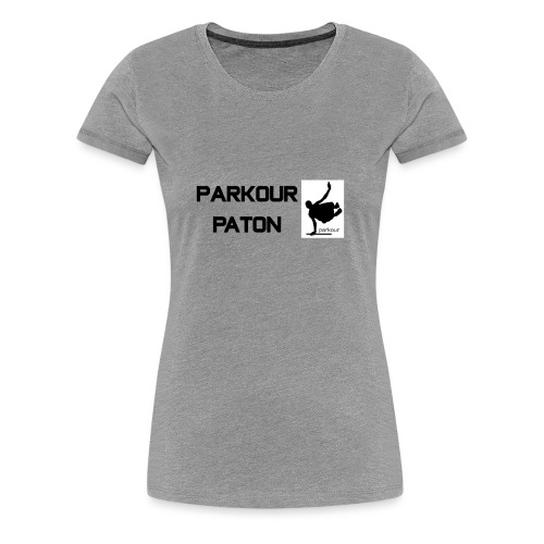 Parkour Paton Design 1 - Women's Premium T-Shirt