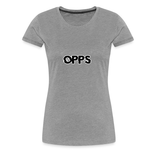 opps shirt merch 2 - Women's Premium T-Shirt