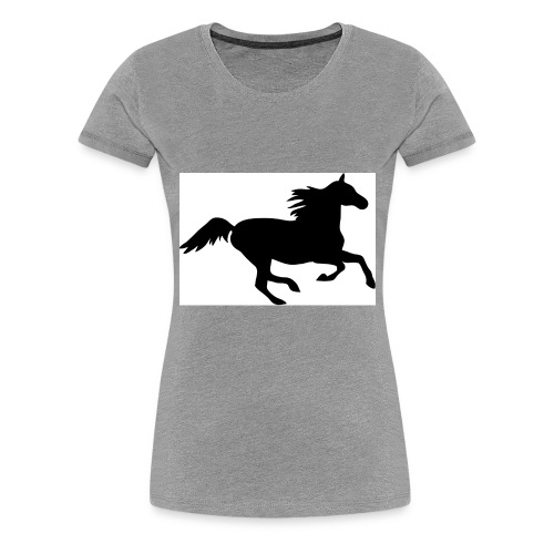 horse drink bottle - Women's Premium T-Shirt